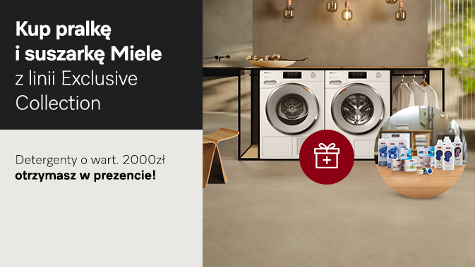 Detergenty Miele o wartości 2000zł gratis!